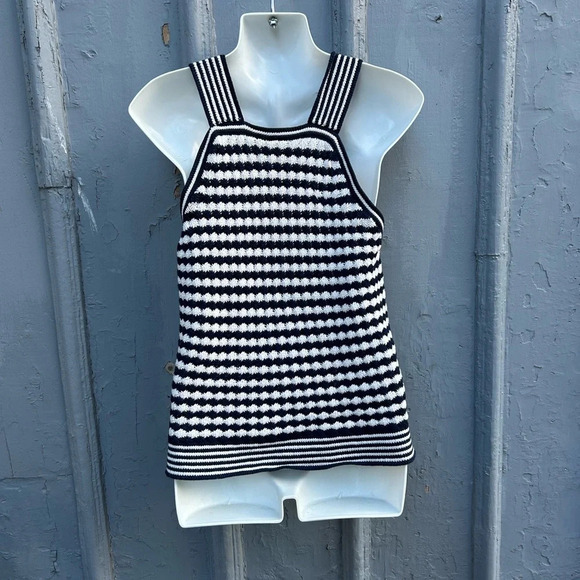 Gap Crochet Sweater Vest Tank Top, Medium - Picture 10 of 12